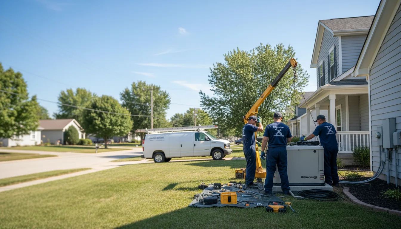 Generator Installation in Bentley, LA near me